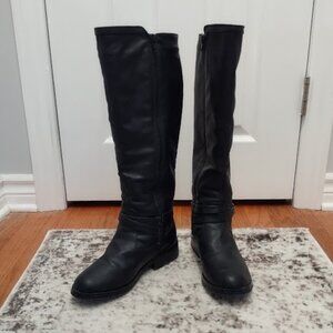 Leather Knee High Winter Boots